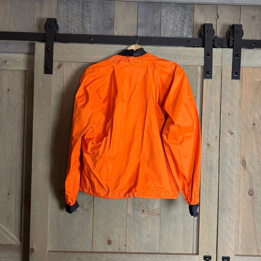 Patagonia Lotus Designs neon orange paddling jacket Size Medium